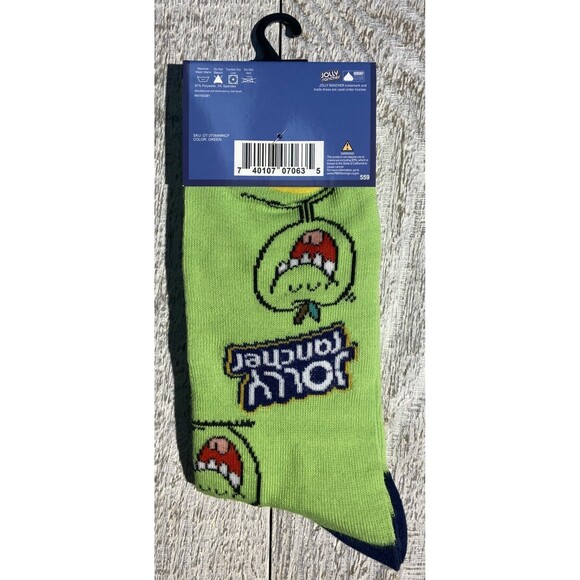 Jolly Rancher Print Novelty Crew Socks - Men’s Size 6-12 #D054 - Picture 2 of 2